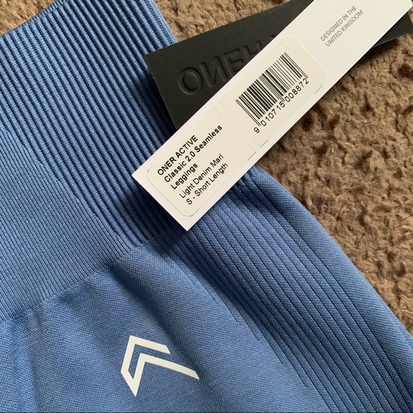 Oner Active ‘Classic 2.0’ Seamless Legging (S) - light denim - Picture 2 of 4